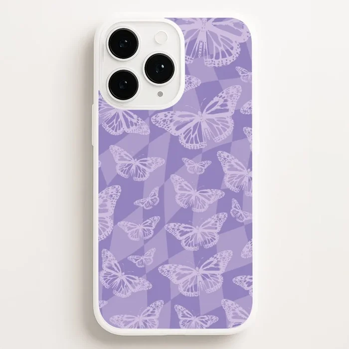 Abstract Butterflies Pattern Phone Case