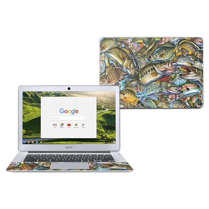 Action Fish Puzzle Chromebook 14″ CB3-431 Skin
