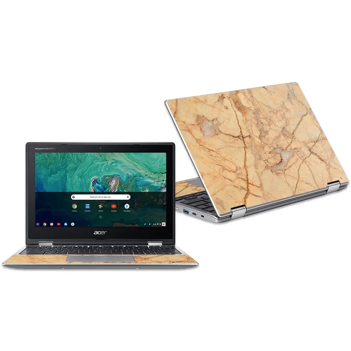 Amber Marble Chromebook Spin 11″ CP311 (2018) Skin