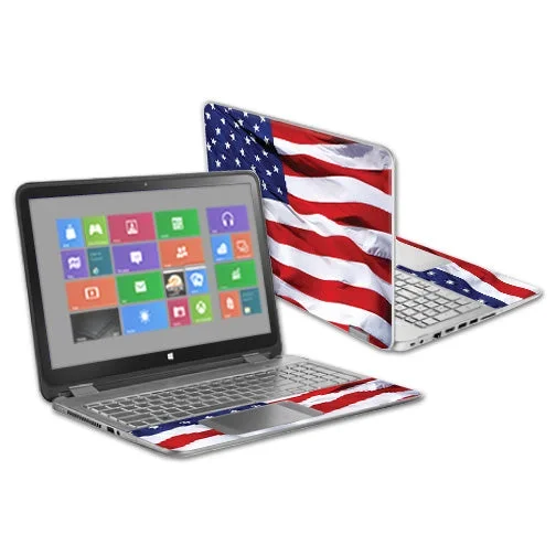 American Flag Envy x360 15.6″ (2014) Skin