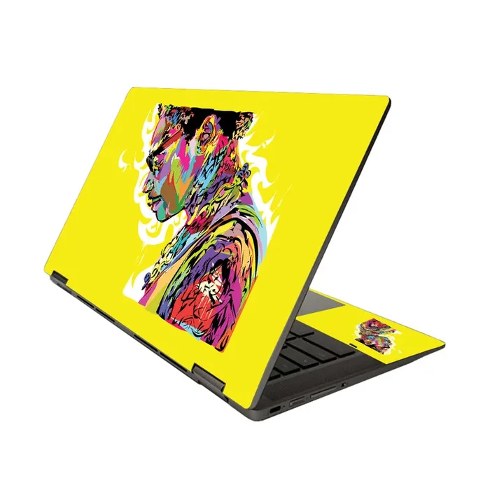 Black And Yellow Chromebook x360 14″ (2020) Skin