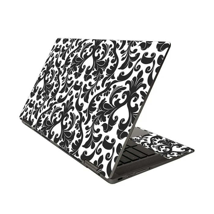 Black Damask Chromebook x360 14″ (2020) Skin