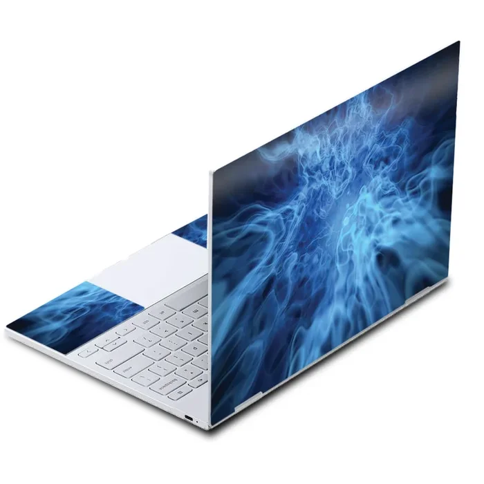Blue Mystic Flames Pixelbook Skin