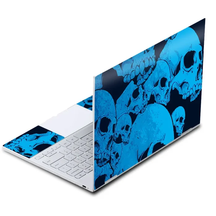 Blue Skulls Pixelbook Skin