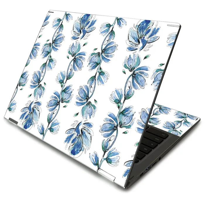 Blue Vines Chromebook Spin 13″ (2019) Skin