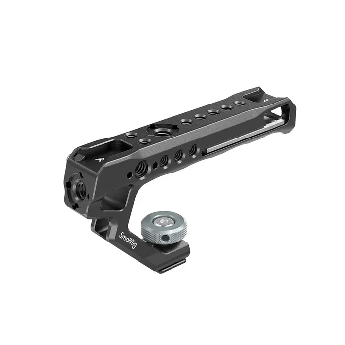 [CLEARANCE] SmallRig Universal Top Handle with Quick-Release Cold Shoe, Hot Shoe Mounts and ARRI Style Accessory Threads for DSLR Cameras | 2094C