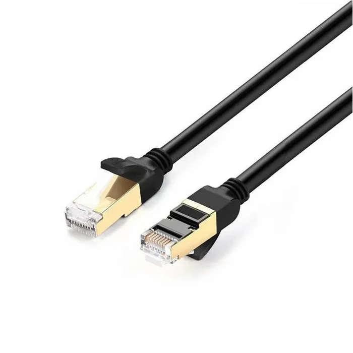 [CLEARANCE] UGREEN CAT7 10Gbps 600Mhz F/FTP Ethernet Cable Gold Plated RJ45 Lan Cable for PC, Windows (15M) | 1127