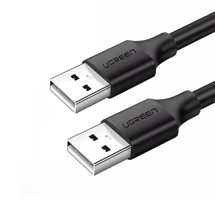 [CLEARANCE] UGREEN USB 2.0 A Male Nickel-Plated 2-Meters Data Charger Cable with 480Mbps Transfer Speed | 10311