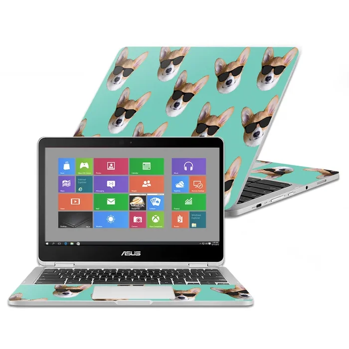 Cool Corgi Chromebook Flip C302CA 12.5″ (2016) Skin