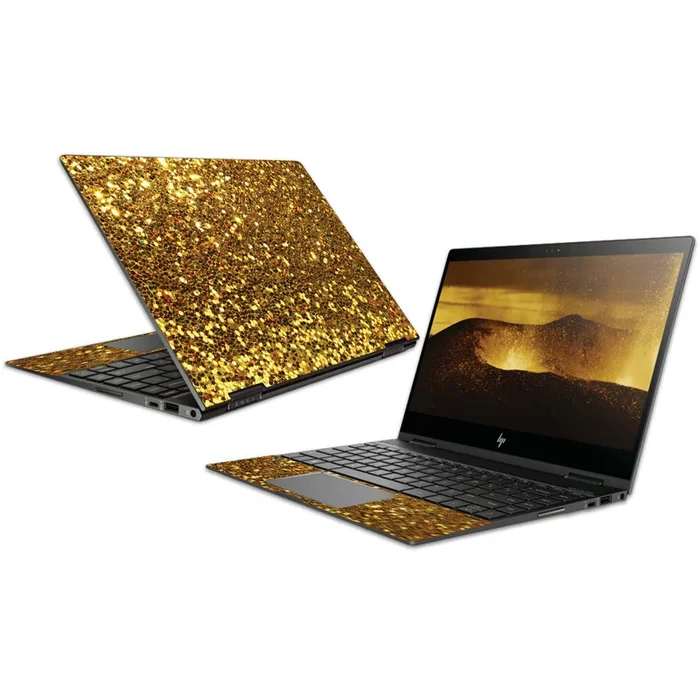 Gold Dazzle Envy x360 Convertible 13″ (2018) Skin