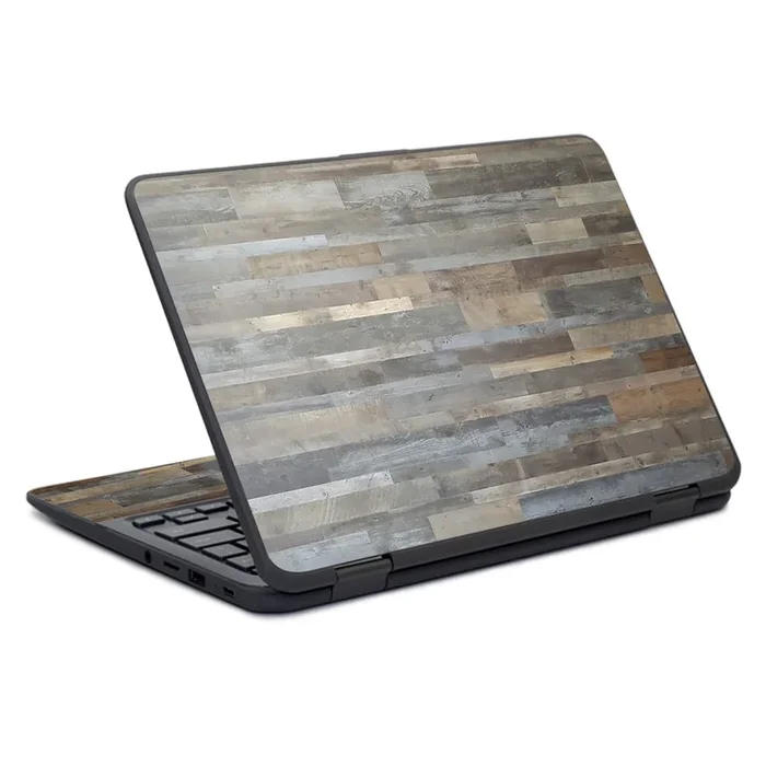 Gray Wood Chromebook x360 11″ G11 (2017) Skin