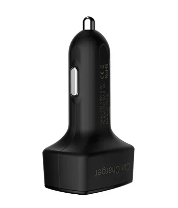 Smart Dual USB Car Charger Adapter (2 USB Port) Led 2.4A