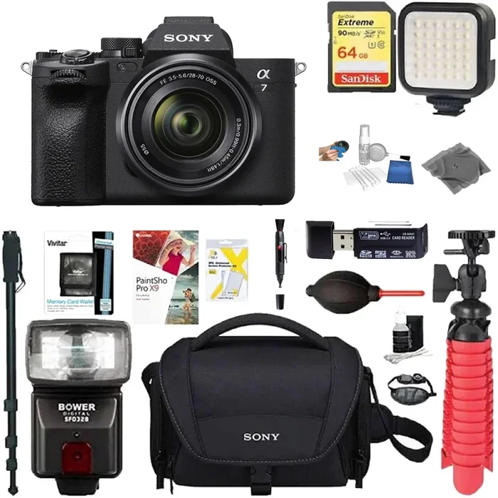 Sony a7 IV Mirrorless Camera with 28-70mm Extreme Pro Bundle