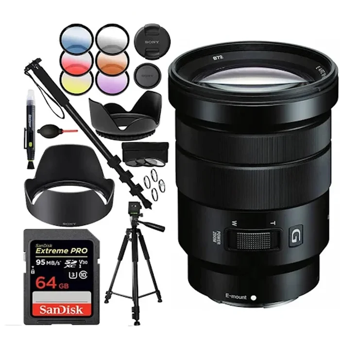 Sony E PZ 18-105mm f/4 G OSS Lens Extreme Bundle