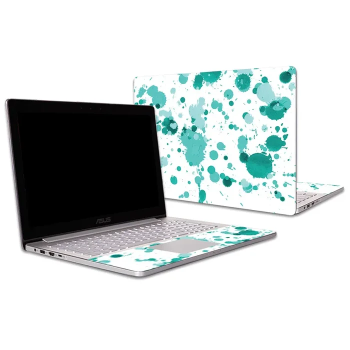 Teal Splatter ZenBook Pro UX501VW 15.6″ (2016) Skin