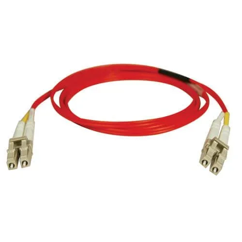 Tripp Lite N320-10M-Rd Duplex Multimode 62.5/125 Fiber Patch Cable (Lc/Lc) – Red, 10M (33 Ft.)