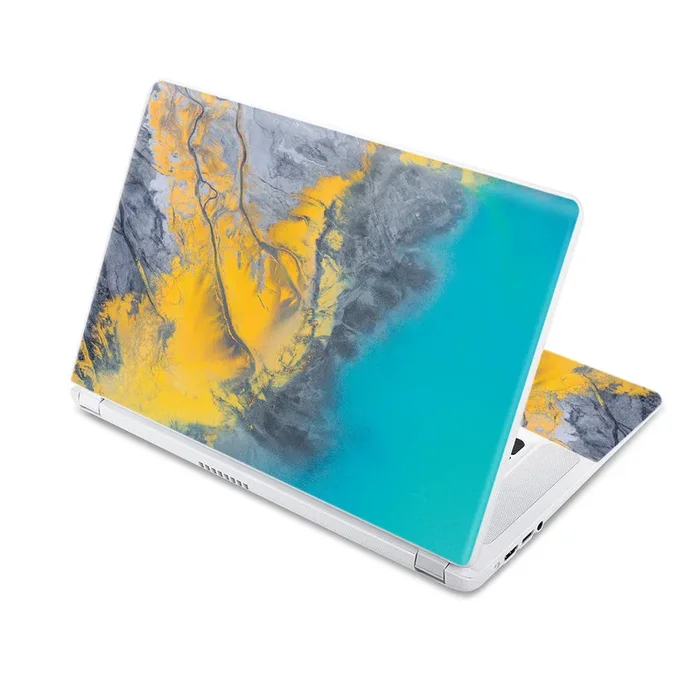 Yellow Spill Chromebook 15 15.6” (2017) Skin